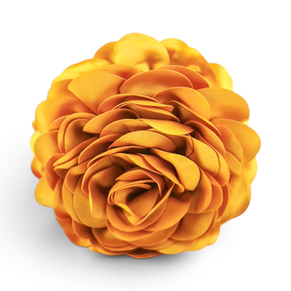 Mola Flor Camélia de Tecido Elegante | Joias de Cabelo