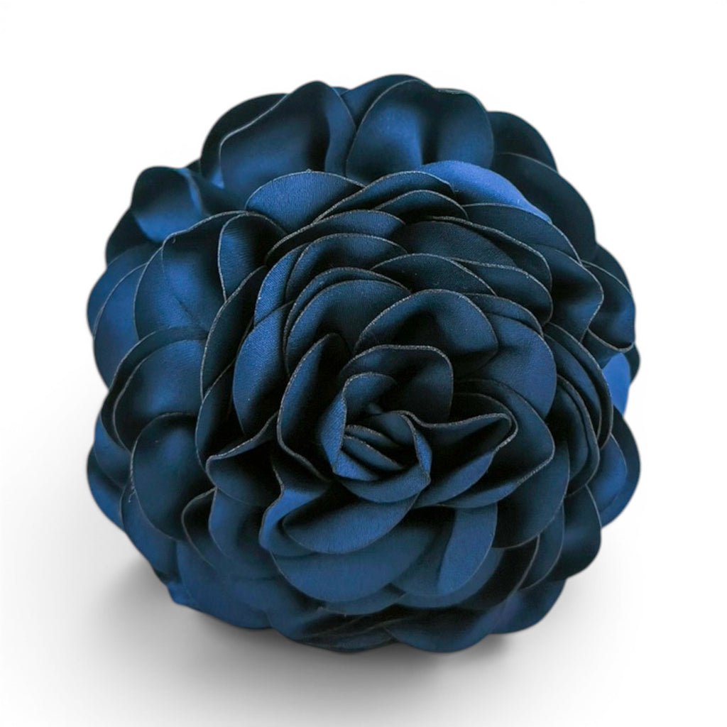 Mola Flor Camélia de Tecido Elegante | Joias de Cabelo