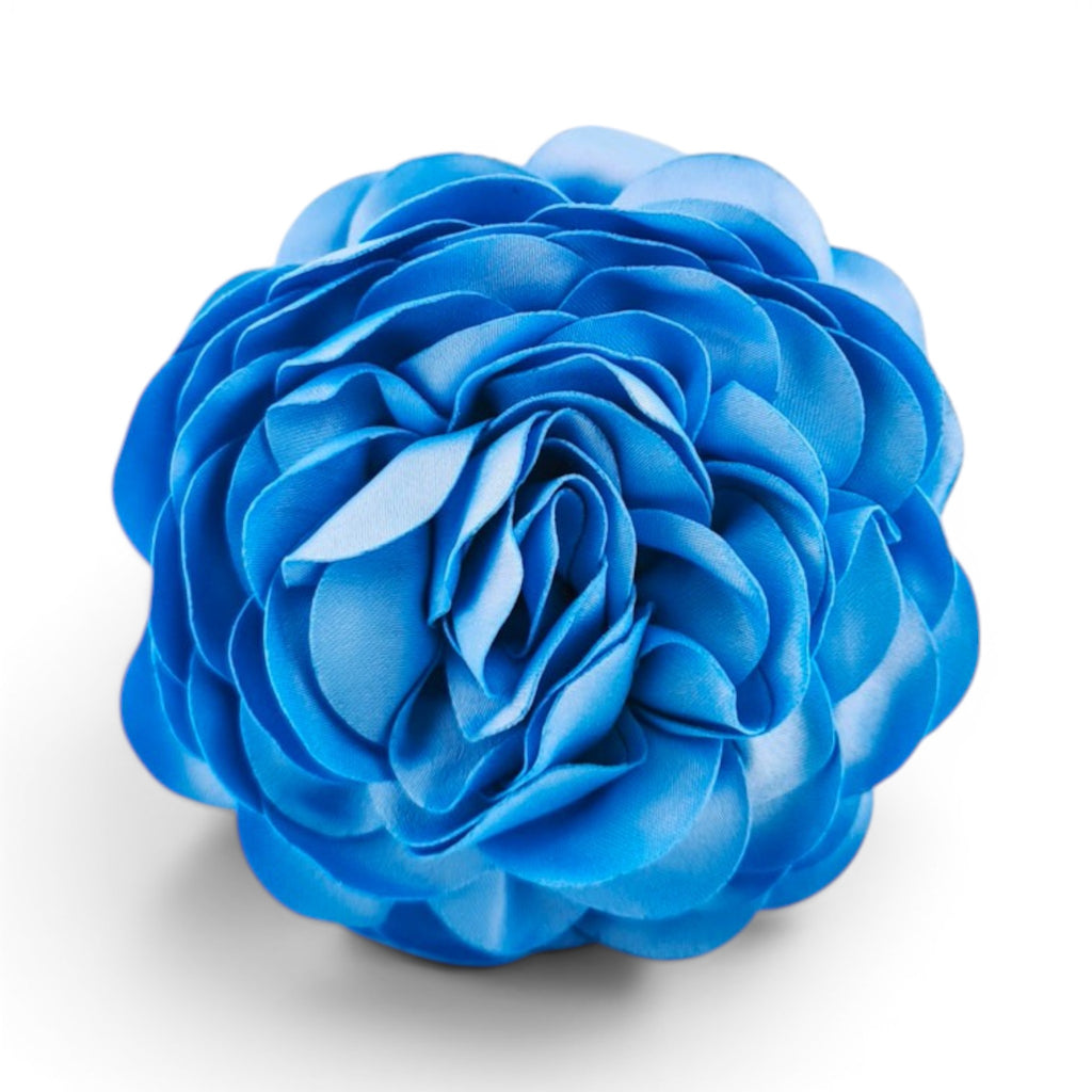 Mola Flor Camélia de Tecido Elegante | Joias de Cabelo