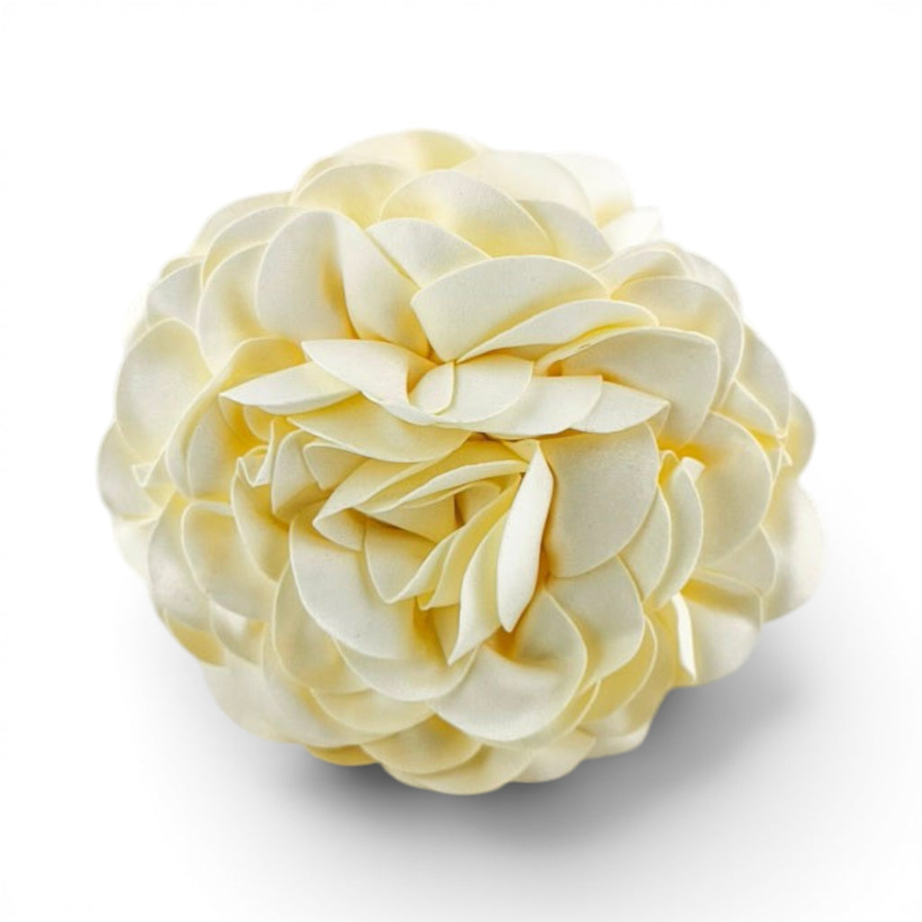 Mola Flor Camélia de Tecido Elegante | Joias de Cabelo