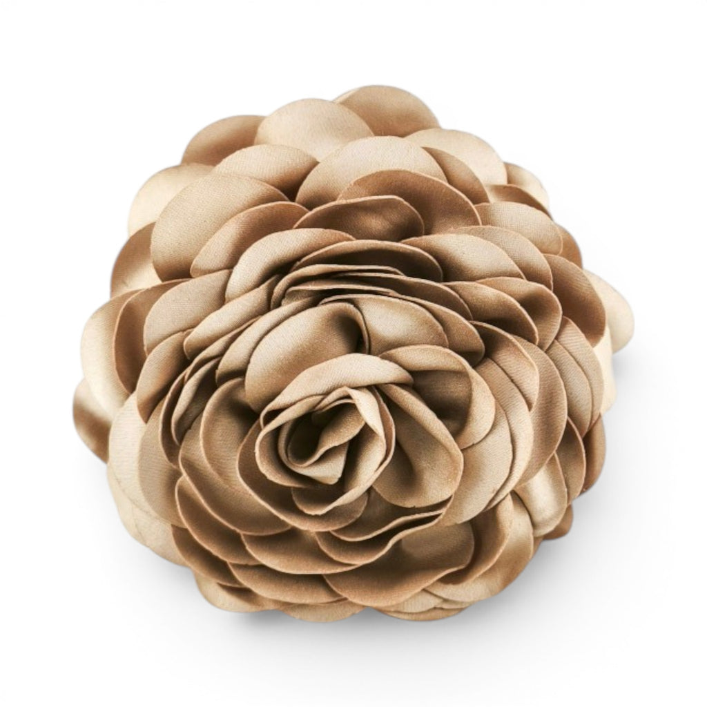 Mola Flor Camélia de Tecido Elegante | Joias de Cabelo