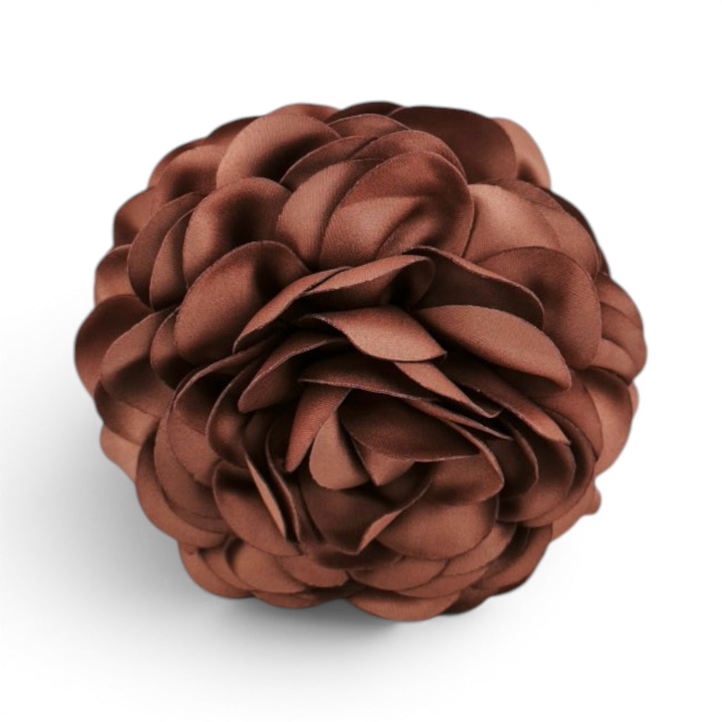Mola Flor Camélia de Tecido Elegante | Joias de Cabelo