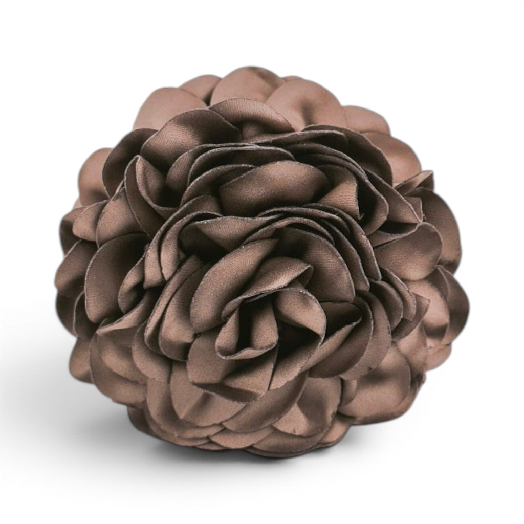 Mola Flor Camélia de Tecido Elegante | Joias de Cabelo