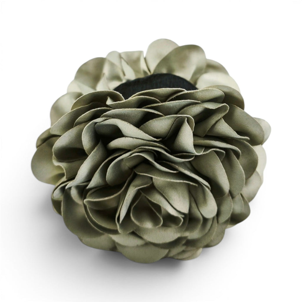 Mola Flor Camélia de Tecido Elegante | Joias de Cabelo
