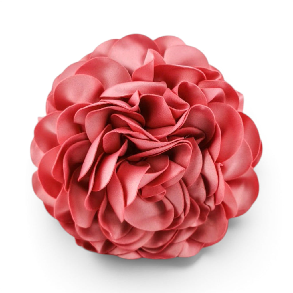 Mola Flor Camélia de Tecido Elegante | Joias de Cabelo