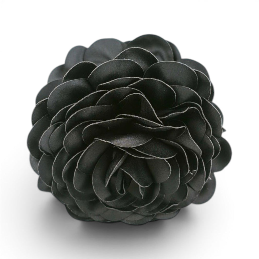 Mola Flor Camélia de Tecido Elegante | Joias de Cabelo