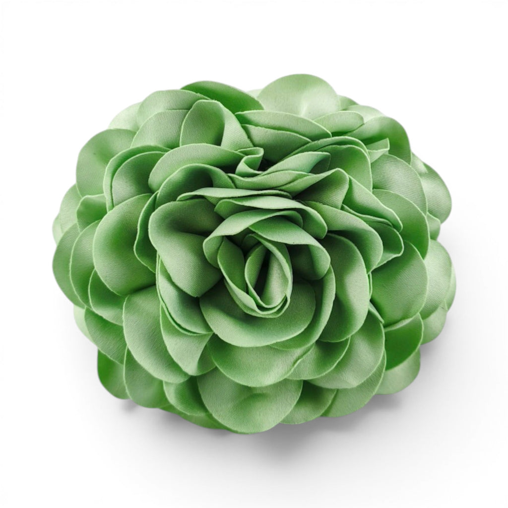 Mola Flor Camélia de Tecido Elegante | Joias de Cabelo