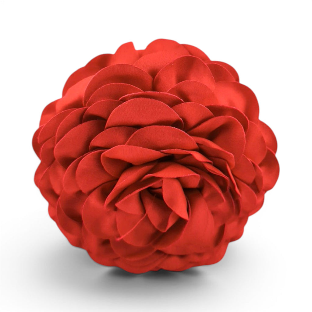 Mola Flor Camélia de Tecido Elegante | Joias de Cabelo