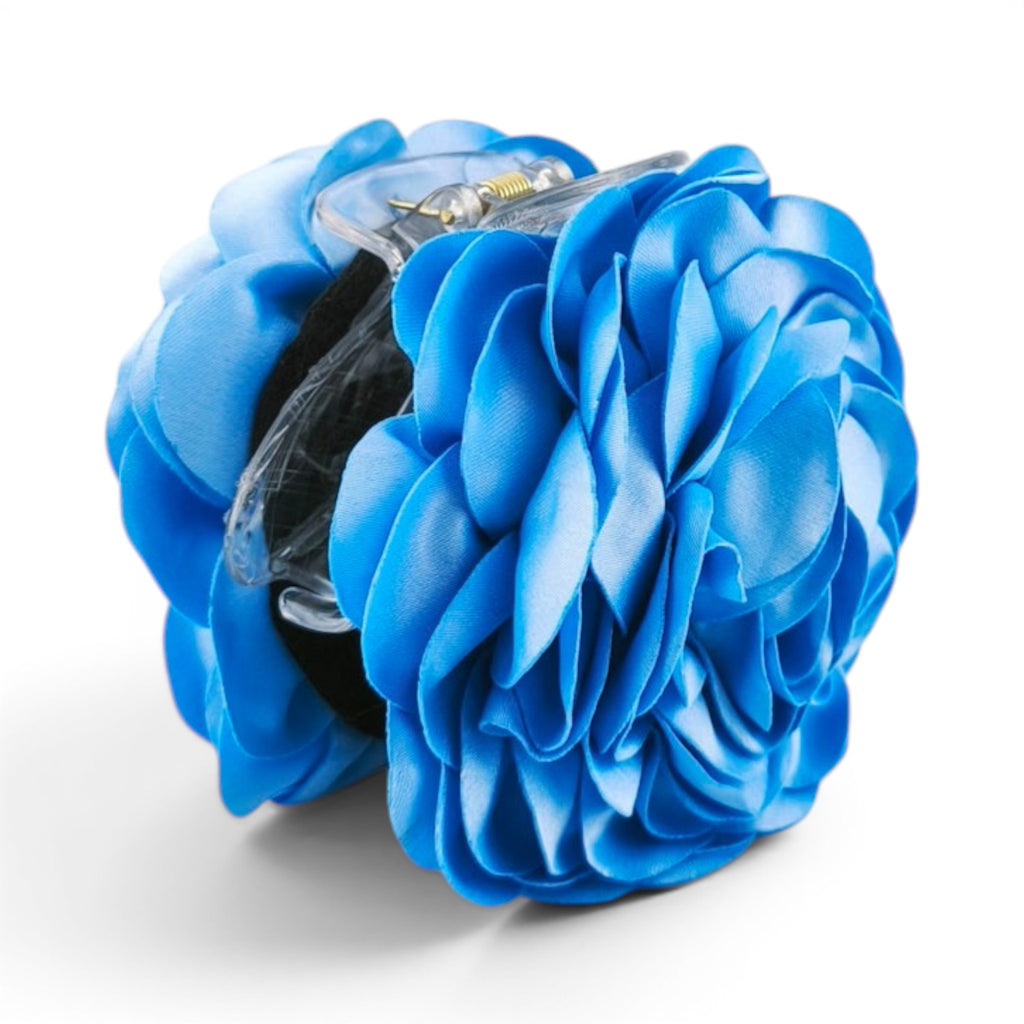 Mola Flor Camélia de Tecido Elegante | Joias de Cabelo
