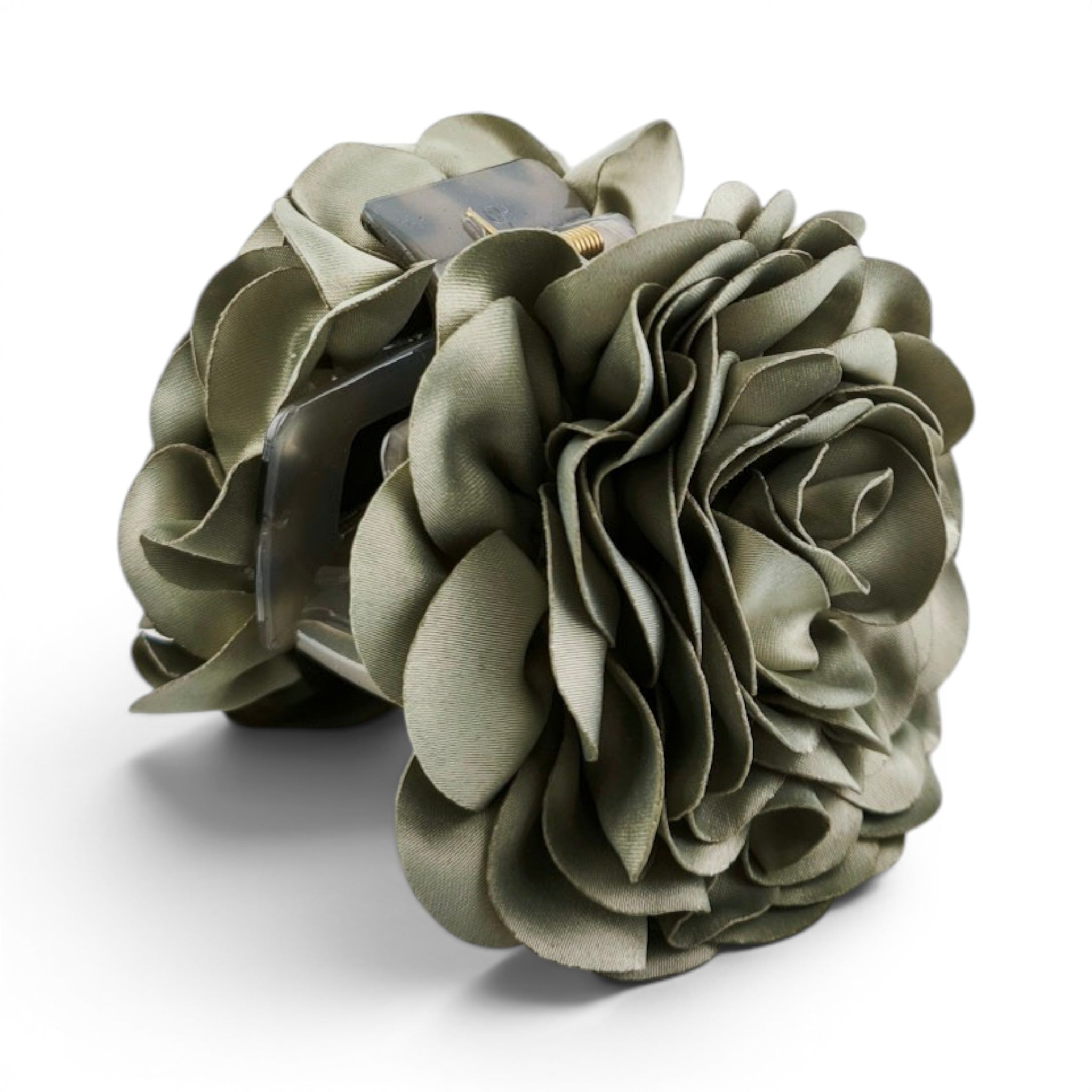 Mola Flor Camélia de Tecido Elegante | Joias de Cabelo